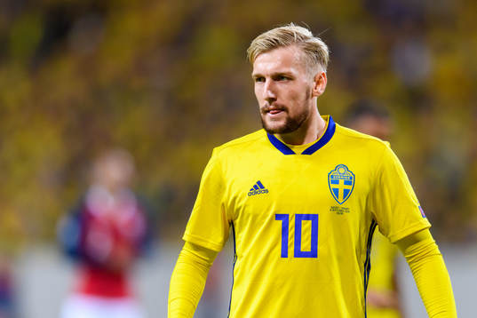 Emil Forsberg of Sweden