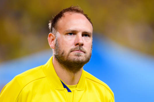 Andreas Granqvist of Sweden at lineup
