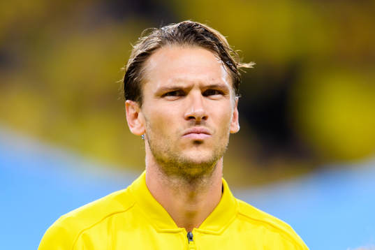 Albin Ekdal of Sweden at lineup