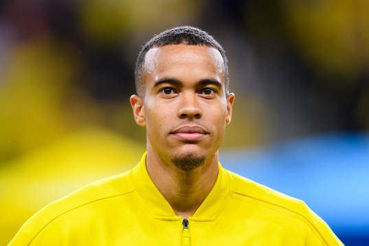 Robin Quaison of Sweden at lineup