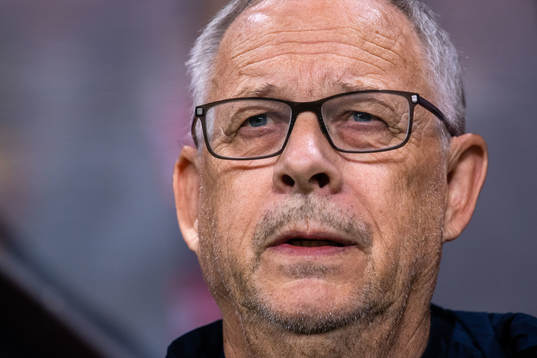 Lars Lagerbäck, head coach of Norway