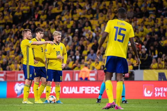 Sebastian Larsson, Victor Nilsson Lindelöf and Emil