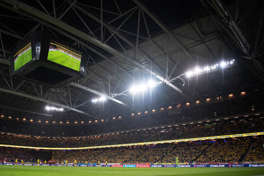 A general view of Friends arena