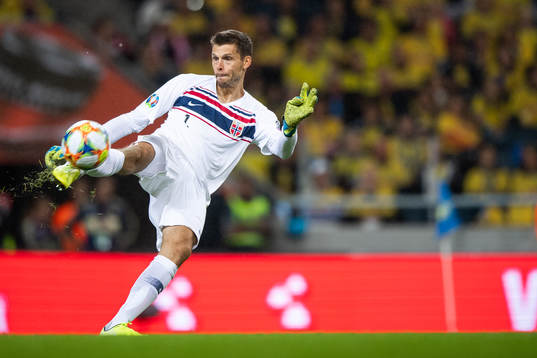 Goalkeeper Rune Almenning Jarstein of Norway