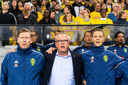 Peter Wettergren, assistant coach, Janne Andersson, head