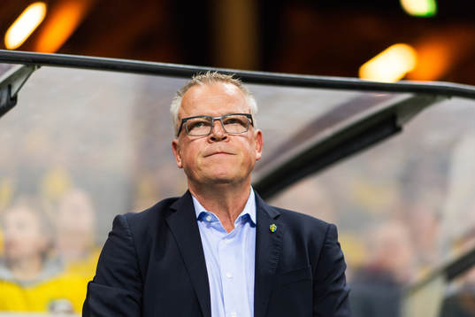 Janne Andersson, head coach of Sweden