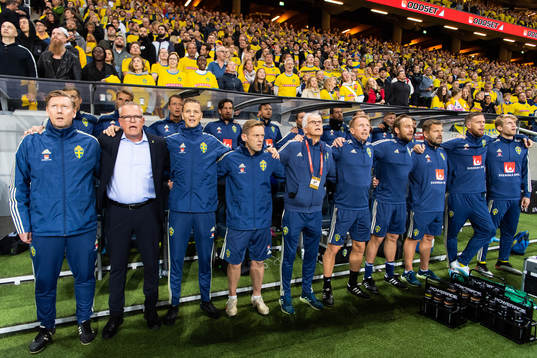 Peter Wettergren, assistant coach, Janne Andersson, head