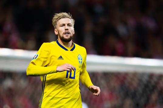 Emil Forsberg of Sweden