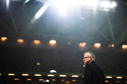 Janne Andersson, head coach of Sweden