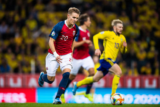 Martin Ødegaard of Norway