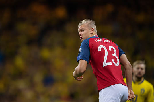 Erling Braut Haaland of Norway