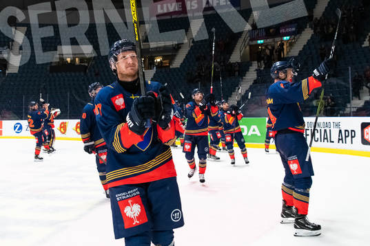 Henrik Eriksson and Linus Hultström of Djurgården