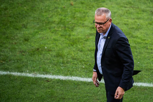 Janne Andersson, head coach of Sweden