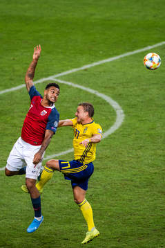 Joshua King of Norway and Pierre Bengtsson of Sweden