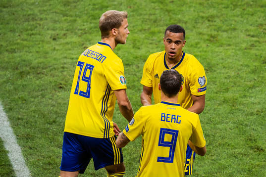 Sebastian Andersson and Marcus Berg changes with Robin