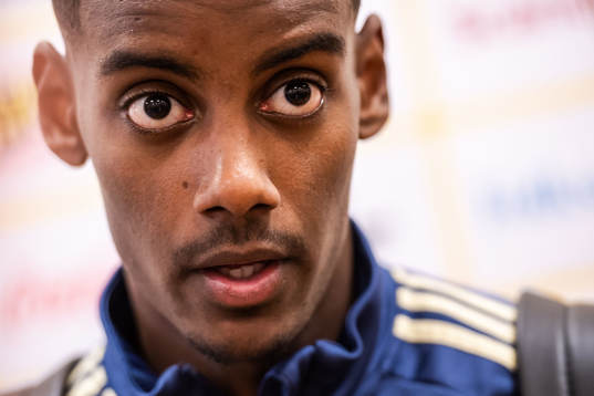 Alexander Isak of Sweden