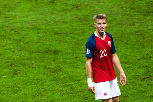 Martin Ødegaard of Norway