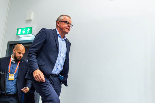 Janne Andersson, head coach of Sweden