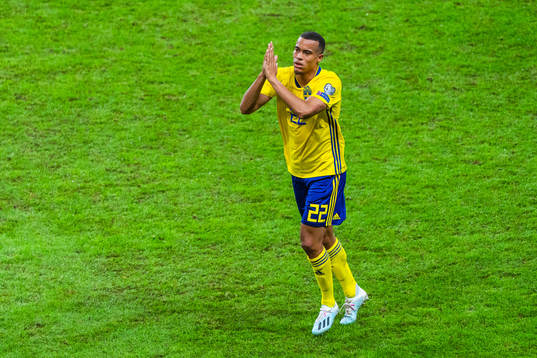 Robin Quaison of Sweden