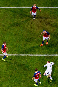 Sander Berge, Haitam Aleesami, Håvard Nordtveit, Tore