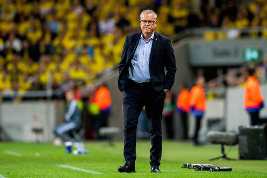 Janne Andersson, head coach of Sweden