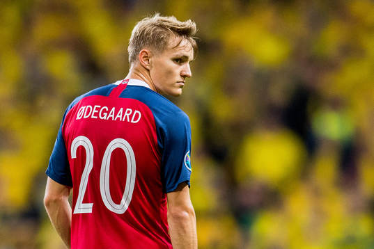 Martin Ødegaard of Norway