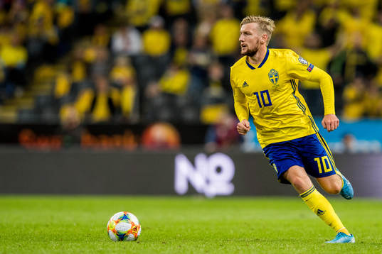 Emil Forsberg of Sweden