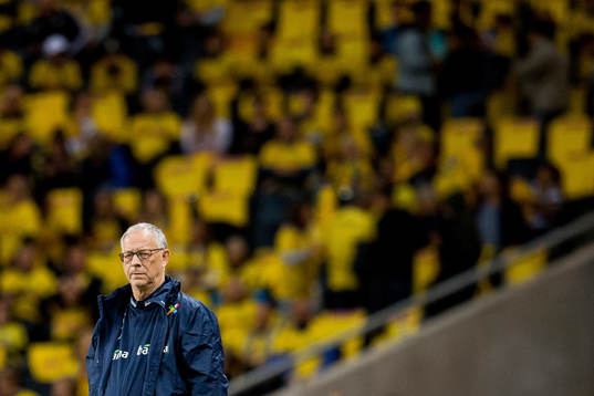 Lars Lagerbäck, head coach of Norway