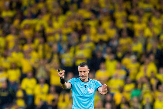 Referee Slavko Vincic