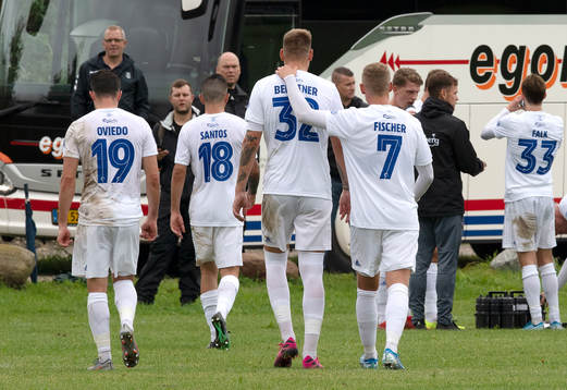 Nicklas Bendtner (32), FC København and Viktor Fischer