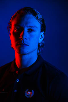 Oskarshamns målvakt Fredrik Pettersson Wentzel