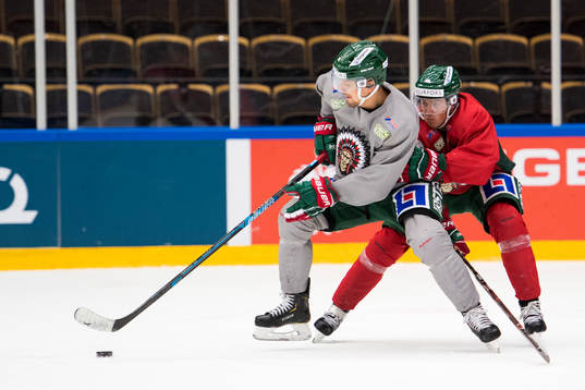 Nicklas Lasu och Joel Mustonen