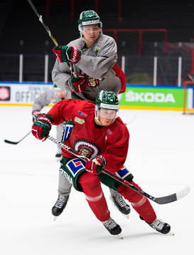 Jacob Moverare och Joel Mustonen