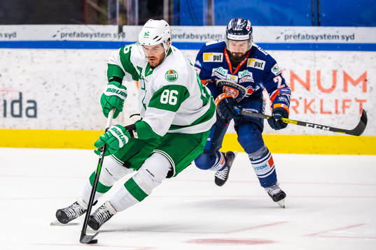 Rögles Eric Gelinas och Växjös Roman Horak
