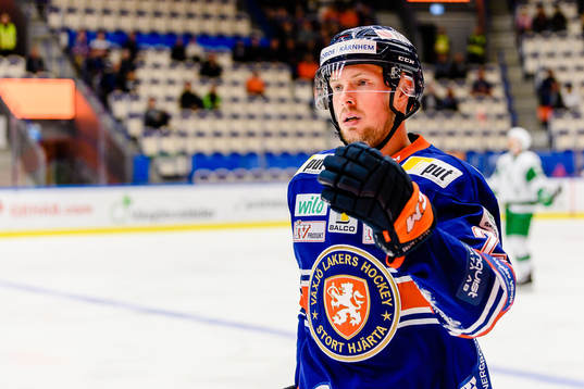 Växjös Martin Lundberg jublar