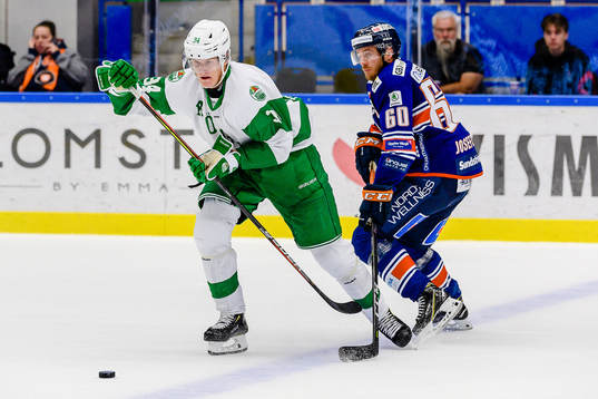 Rögles Adam Edström och Växjös Erik Josefsson