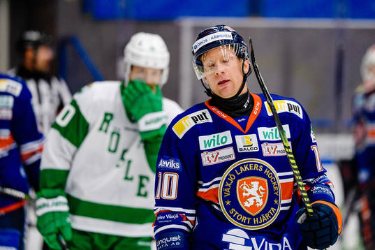 Växjös Richard Gynge deppar