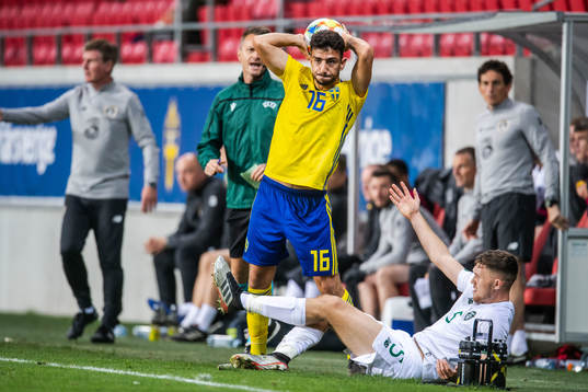 Daleho Irandust of Sweden and Dara O´Shea Dara O´Shea of