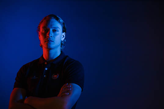 Oskarshamns målvakt Fredrik Pettersson Wentzel