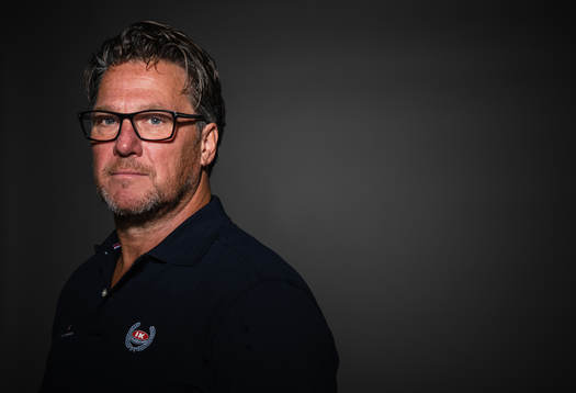 Oskarshamns tränare Håkan Åhlund