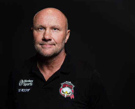 Malmö Redhawks tränare Peter Andersson