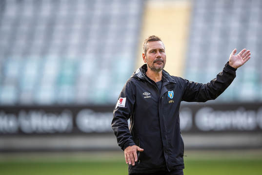 Göteborgs tränare tränare Marcus Lantz
