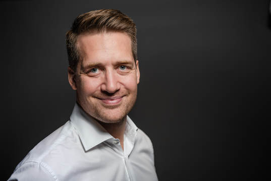 Växjös tränare Sam Hallam