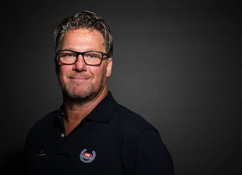 Oskarshamns tränare Håkan Åhlund