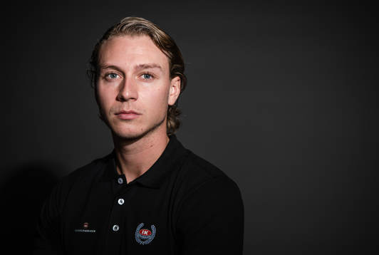 Oskarshamns målvakt Fredrik Pettersson Wentzel
