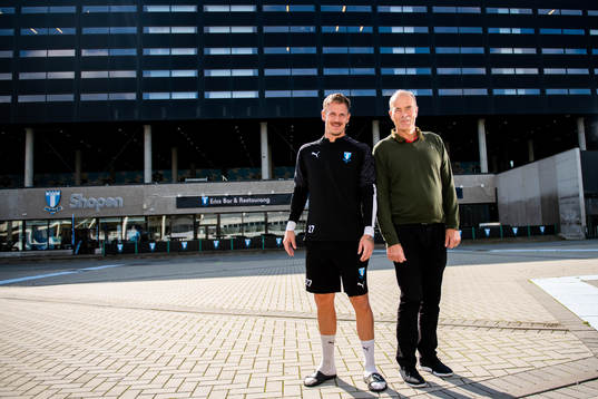 Malmö FFs målvakt Johan Dahlin och