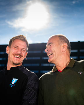 Malmö FFs målvakt Johan Dahlin och