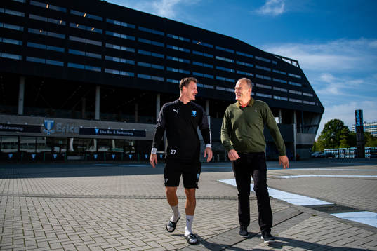 Malmö FFs målvakt Johan Dahlin och