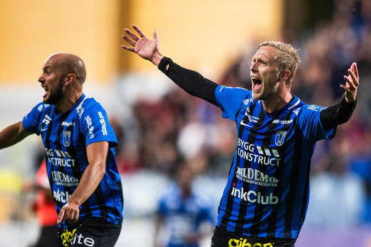Sirius Christer Gustafsson jublar