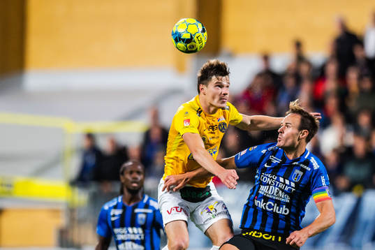 Falkenbergs Kirill Pogrebnyak och Sirius Niklas Busch Thor